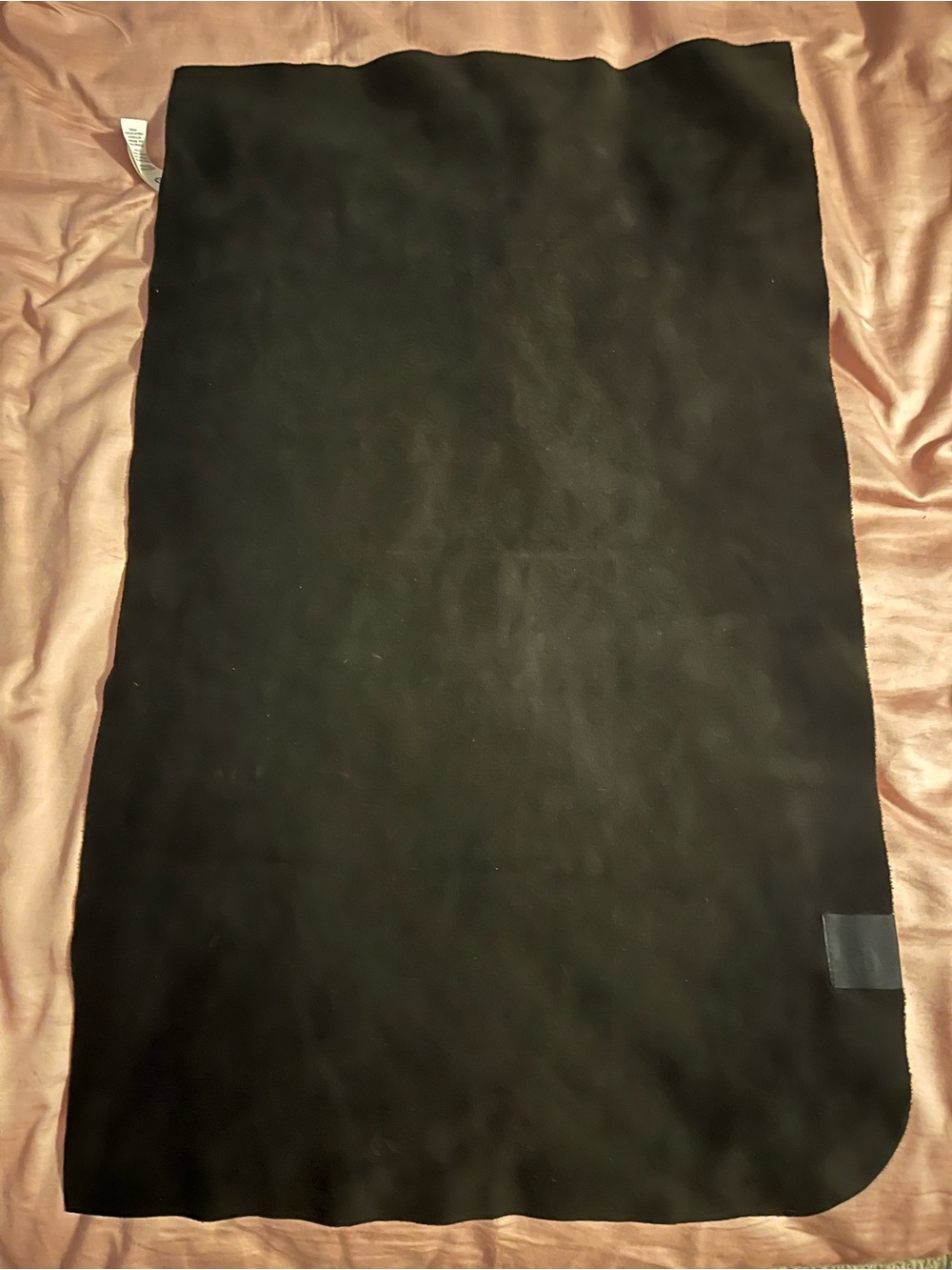 lululemon athletica Black Plush Towel